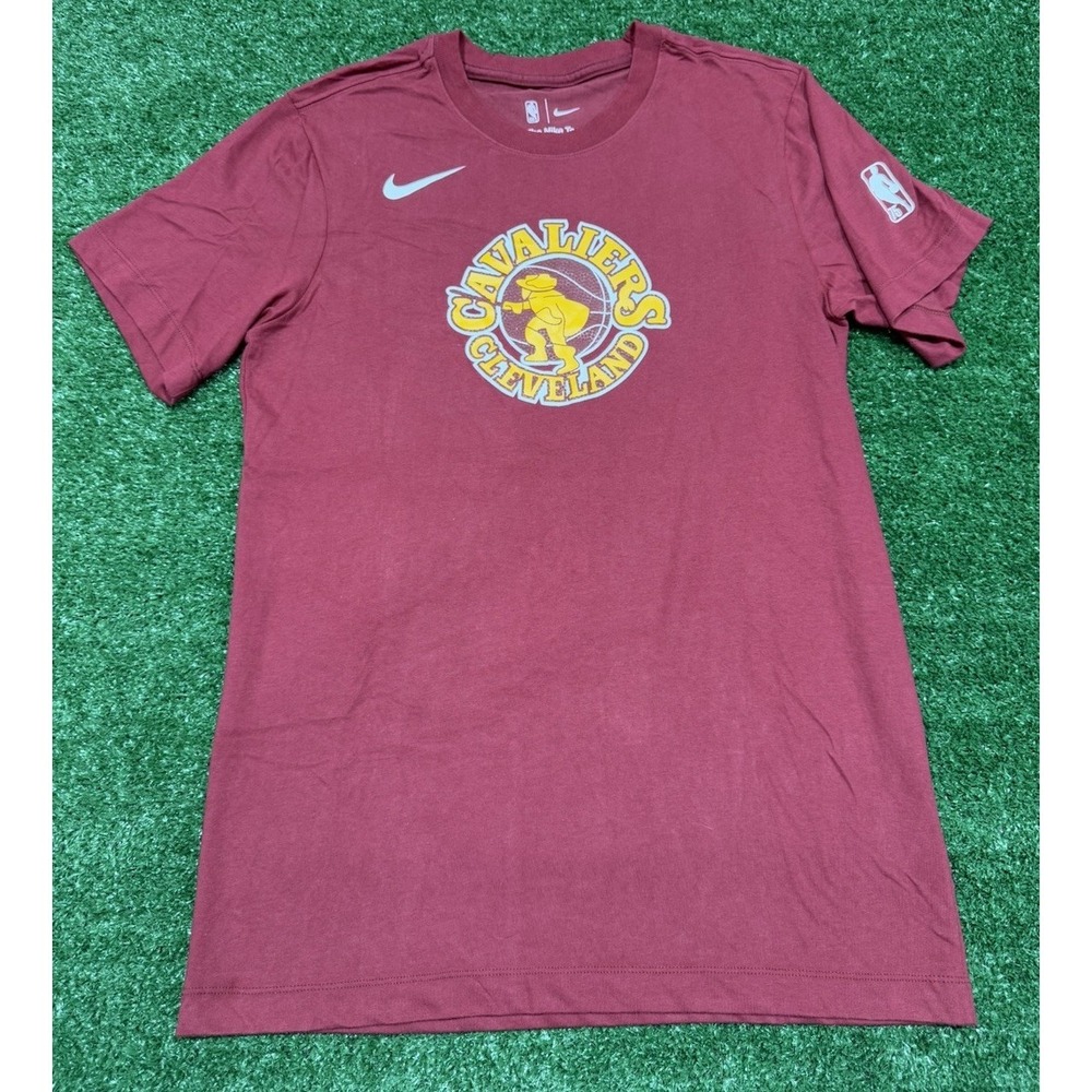 Men's Cleveland Cavaliers Nike Wine 2021/22 City Edition Essential Logo T-Shirt